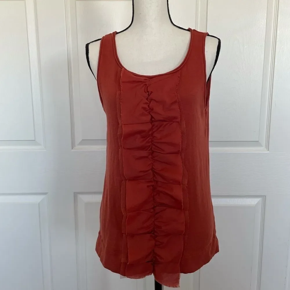 J. Crew Burnt Orange Tank, Medium